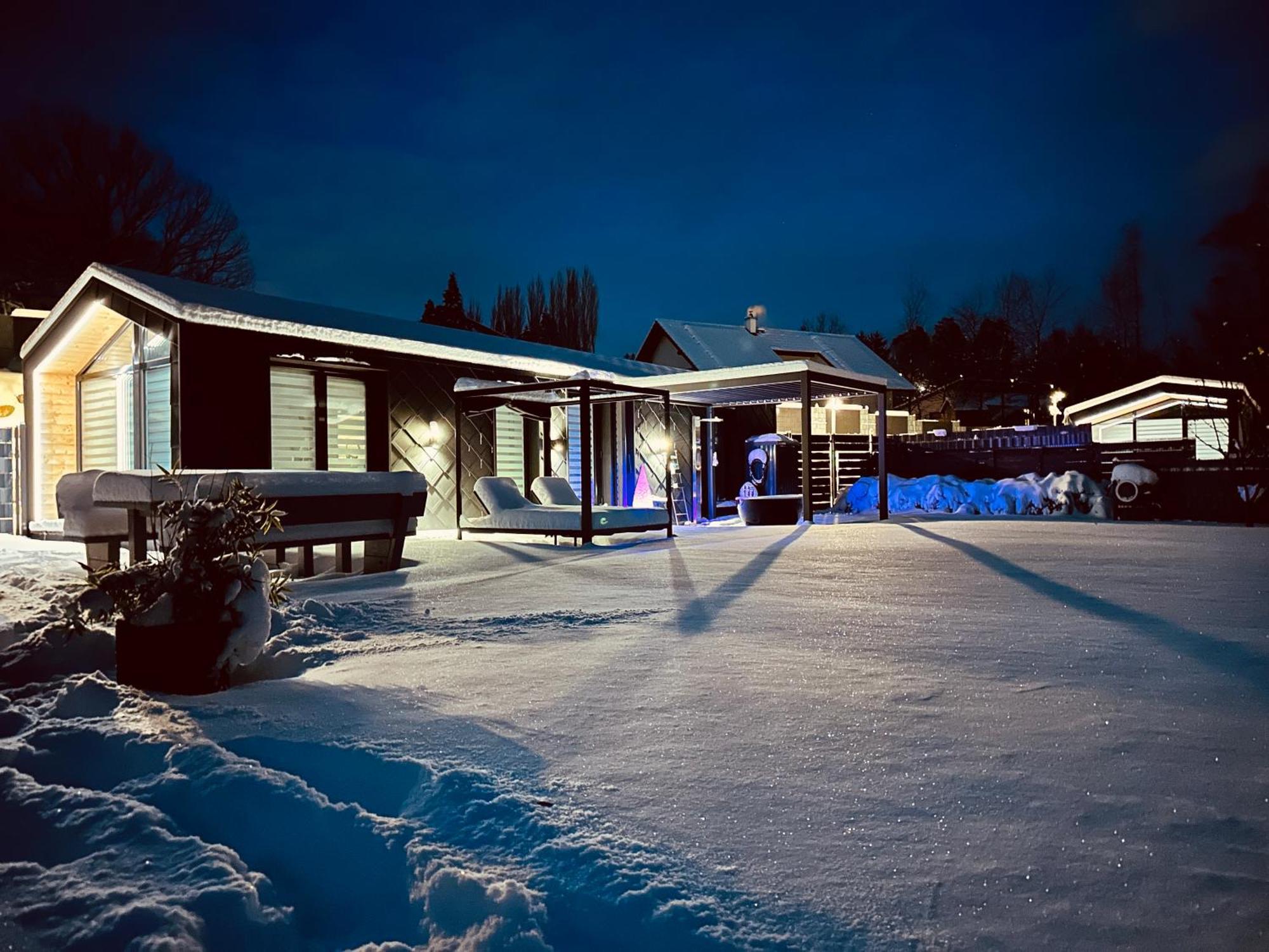 Voralpen Lodge - Ferienhaus Mit Gym & Wellnessbereich Traisen Eksteriør billede